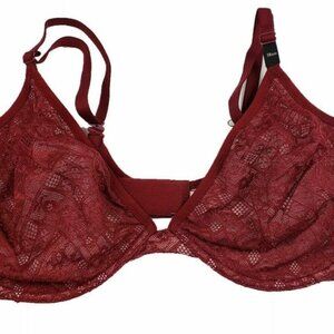 Victoria's Secret Body by Victoria Women's Size 34C Red Unlined Plunge New with